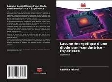 Buchcover von Lacune énergétique d'une diode semi-conductrice - Expérience