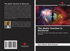 The phatic function in discourse kitap kapağı