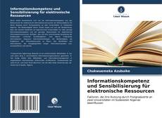 Capa do livro de Informationskompetenz und Sensibilisierung für elektronische Ressourcen 