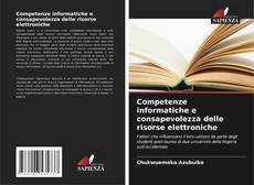 Buchcover von Competenze informatiche e consapevolezza delle risorse elettroniche