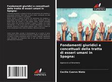 Fondamenti giuridici e concettuali della tratta di esseri umani in Spagna: kitap kapağı