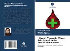 Capa do livro de Hijamat-Therapie (Nass-Schröpfen) in der persischen Medizin 