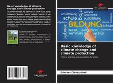 Capa do livro de Basic knowledge of climate change and climate protection 
