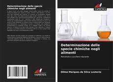 Buchcover von Determinazione delle specie chimiche negli alimenti