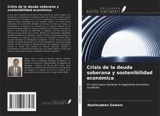 Bookcover of Crisis de la deuda soberana y sostenibilidad económica