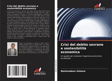 Capa do livro de Crisi del debito sovrano e sostenibilità economica 