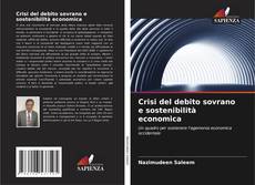 Buchcover von Crisi del debito sovrano e sostenibilità economica
