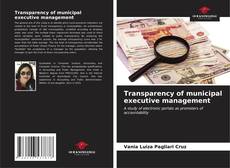 Couverture de Transparency of municipal executive management