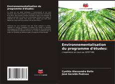 Environnementalisation du programme d'études: kitap kapağı