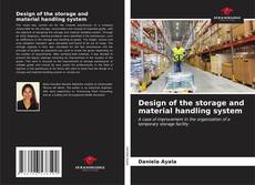 Capa do livro de Design of the storage and material handling system 