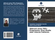 Обложка Abbruch eines TEFL-Programms: Eine Studie über interne Faktoren