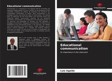 Capa do livro de Educational communication 