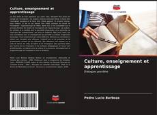 Buchcover von Culture, enseignement et apprentissage