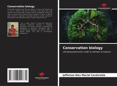 Capa do livro de Conservation biology 