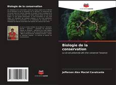 Обложка Biologie de la conservation