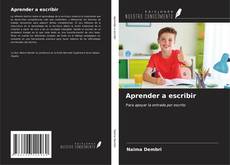 Copertina di Aprender a escribir