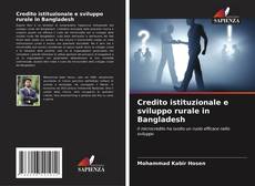 Bookcover of Credito istituzionale e sviluppo rurale in Bangladesh