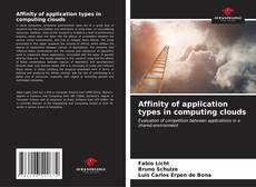 Portada del libro de Affinity of application types in computing clouds