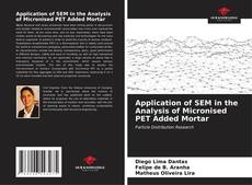 Buchcover von Application of SEM in the Analysis of Micronised PET Added Mortar
