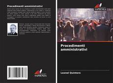 Bookcover of Procedimenti amministrativi