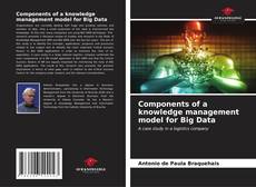Copertina di Components of a knowledge management model for Big Data