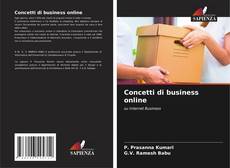 Buchcover von Concetti di business online