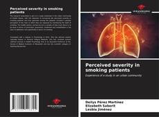 Buchcover von Perceived severity in smoking patients