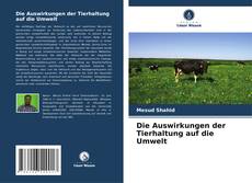 Buchcover von Die Auswirkungen der Tierhaltung auf die Umwelt