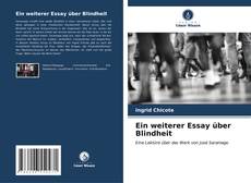 Buchcover von Ein weiterer Essay über Blindheit