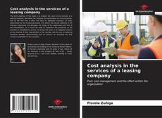 Buchcover von Cost analysis in the services of a leasing company