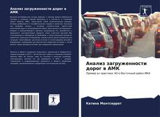 Capa do livro de Анализ загруженности дорог в АМК 