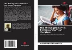 Capa do livro de The 'Bildungsroman' in German and African literature 