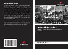 Bookcover of Inter-ethnic policy