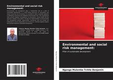 Environmental and social risk management: kitap kapağı