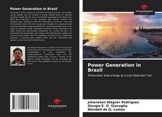 Capa do livro de Power Generation in Brazil 