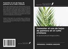 Portada del libro de Fomentar el uso de hojas de palmera en el culto cristiano