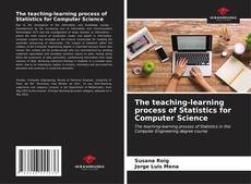 Capa do livro de The teaching-learning process of Statistics for Computer Science 