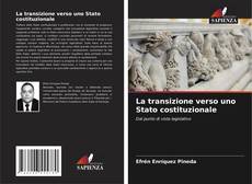 Buchcover von La transizione verso uno Stato costituzionale