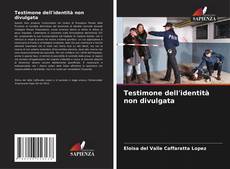 Copertina di Testimone dell'identità non divulgata