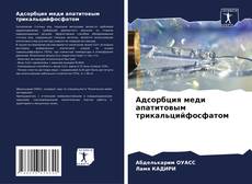 Buchcover von Адсорбция меди апатитовым трикальцийфосфатом