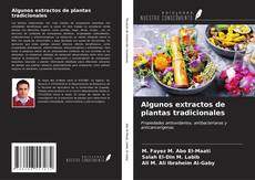 Capa do livro de Algunos extractos de plantas tradicionales 