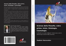 Capa do livro de Scienza della filosofia. Libro primo. Inizio. Ontologia. Cosmologia 