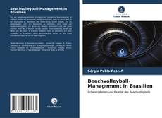 Buchcover von Beachvolleyball-Management in Brasilien
