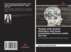 Capa do livro de People with mental disorders who have committed offences under the law 
