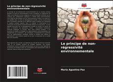 Bookcover of Le principe de non-régressivité environnementale