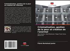 Criminalisation, gestion de la peur et création de l'anormal kitap kapağı