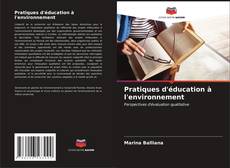Обложка Pratiques d'éducation à l'environnement