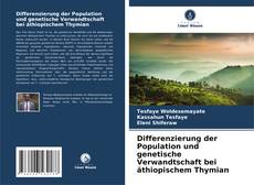 Portada del libro de Differenzierung der Population und genetische Verwandtschaft bei äthiopischem Thymian