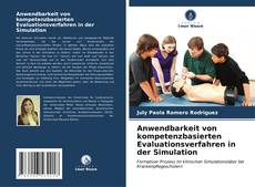 Bookcover of Anwendbarkeit von kompetenzbasierten Evaluationsverfahren in der Simulation
