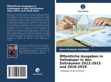 Bookcover of Öffentliche Ausgaben in Valledupar in den Zeiträumen 2012-2015 und 2016-2019